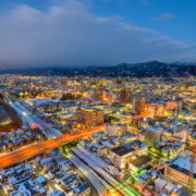 Yamagata, Japan Skyline